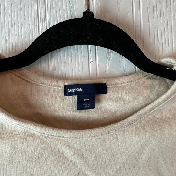 Gap Kids Short sleeve dress yellow stripe size Large - Picture 2 of 3